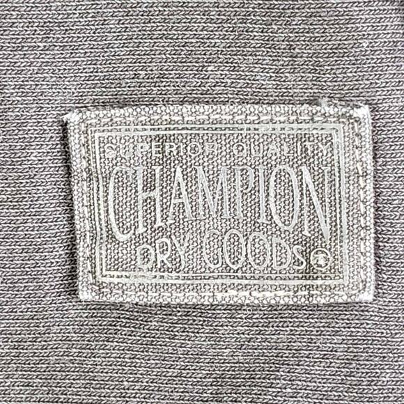 Champion Sweatshirt Women’s Size Medium M Gray Pullover Crewneck Distressed - Picture 7 of 11